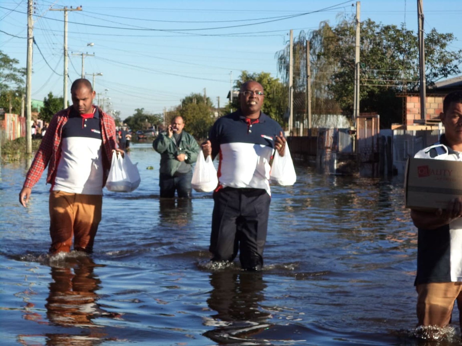 Universal leva ajuda humanitária a vítimas de ciclone no RS