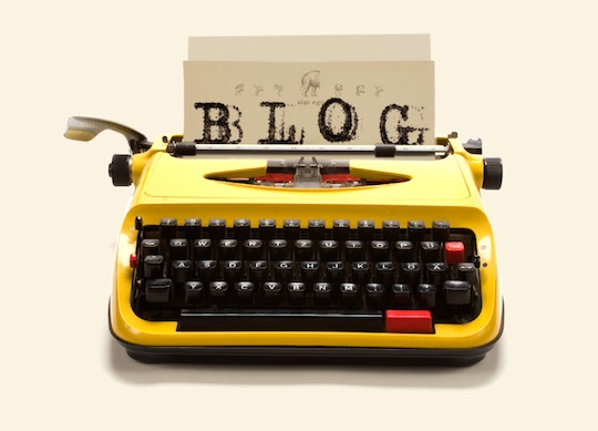 Typewriter isolated on white