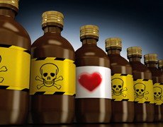 Imagem de capa - O coração é um veneno