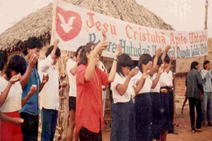 Imagem de capa - Minha vida na tribo dos índios Xavantes