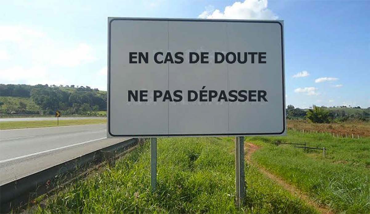 Imagem de capa - Le doute nous retarde!