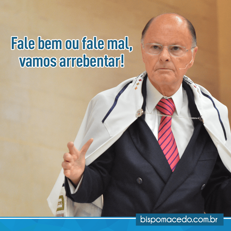 Bispo Edir Macedo no Templo de Salomão