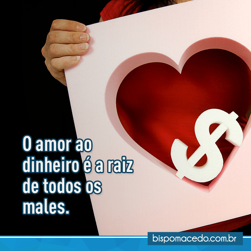 Coração com um cifrão no meio