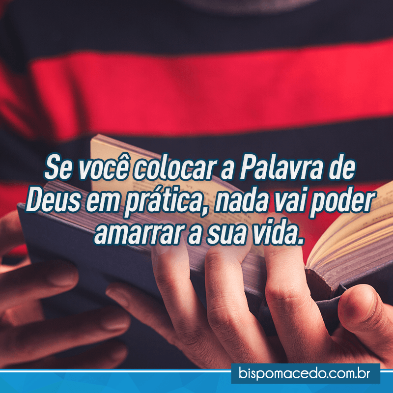 Pessoa lendo a Bíblia Sagrada