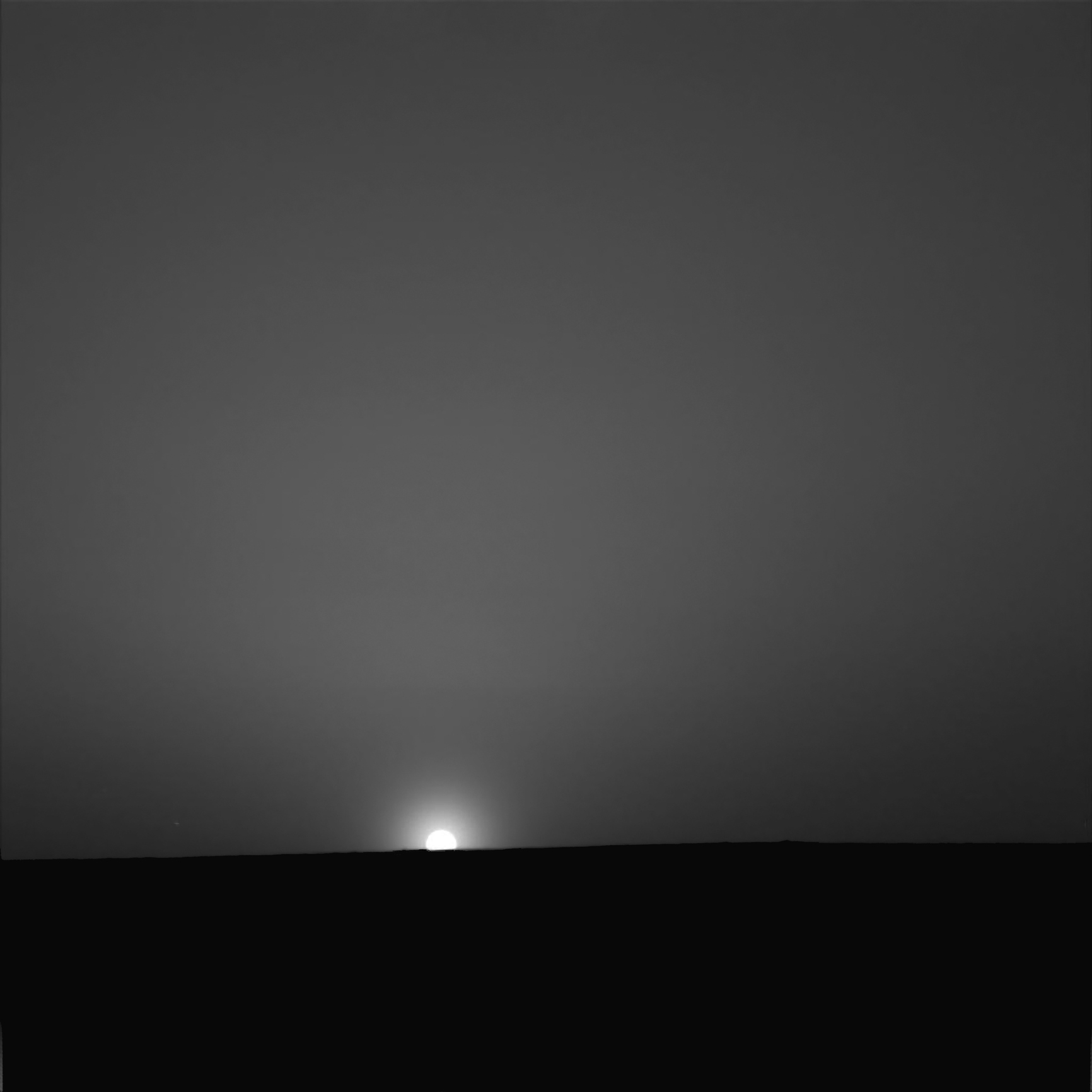 Sunrise on Mars