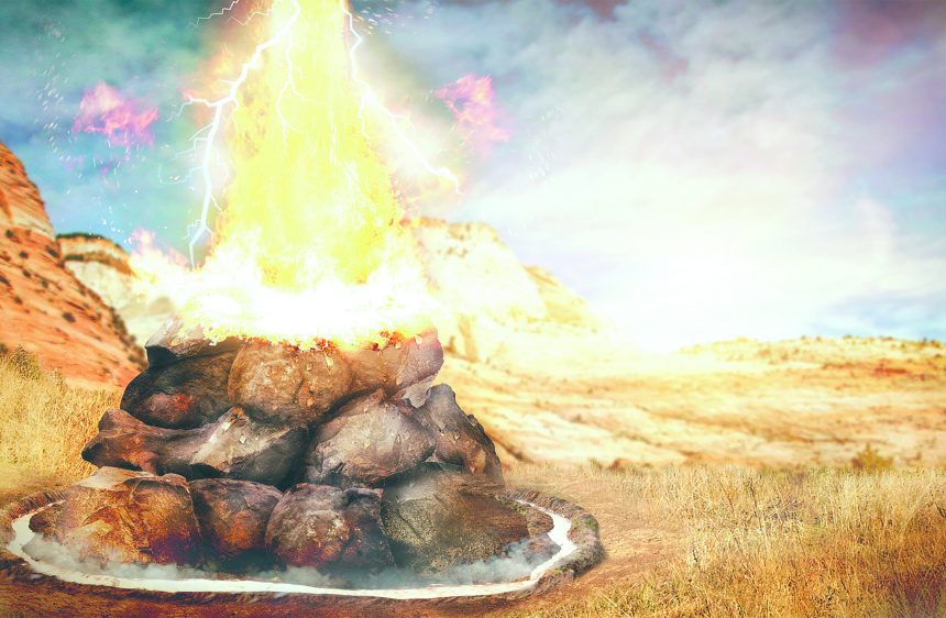 Imagem de capa - O que o profeta Elias fez para o fogo descer?