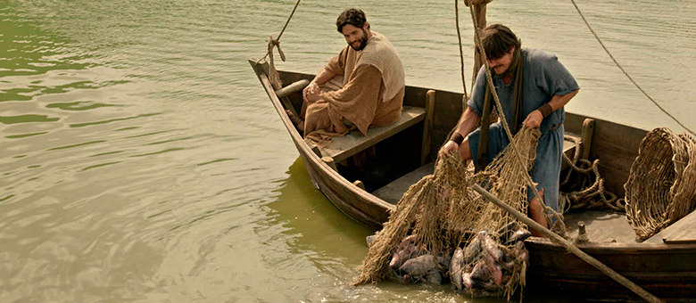 Imagem de capa - Jesus diz que Pedro será um pescador de homens