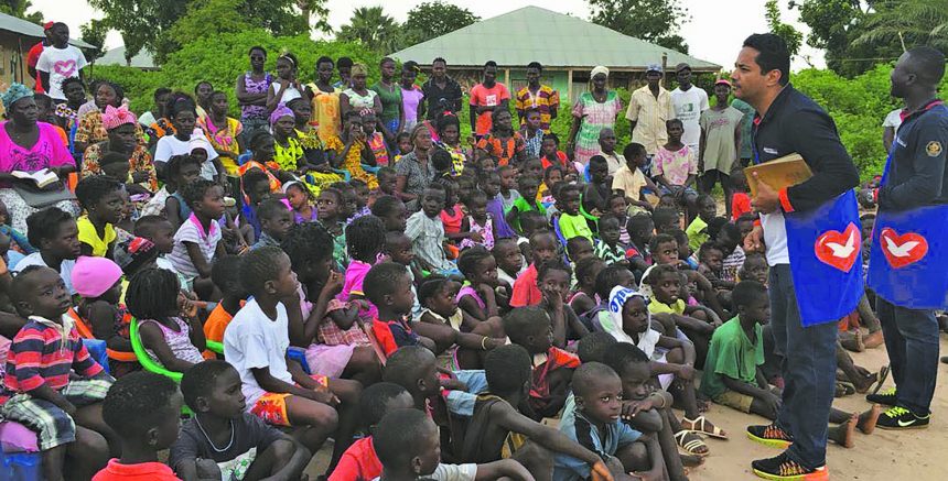 Imagem de capa - Evangelização em  aldeias de Guiné-Bissau