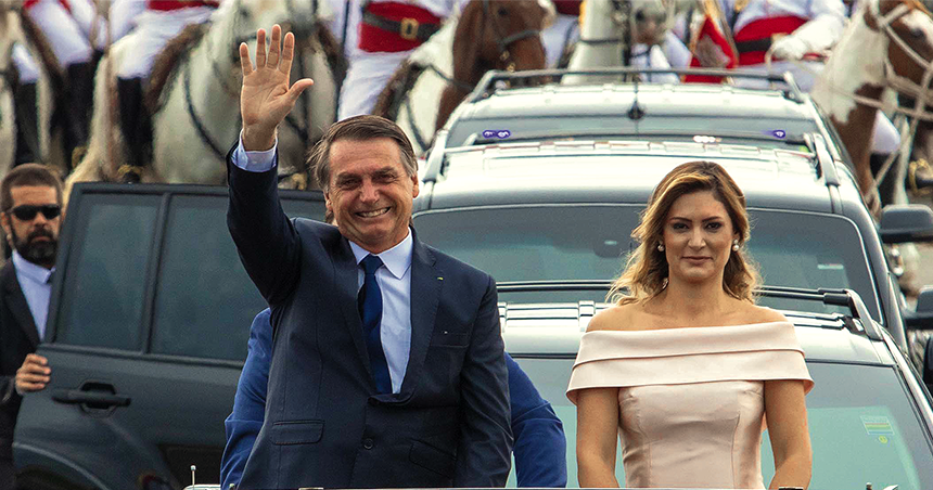 Imagem de capa - A posse do novo presidente do Brasil