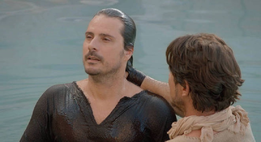 Imagem de capa - Novela Jesus: Pedro batiza o hidrópico e o chama de Rafael