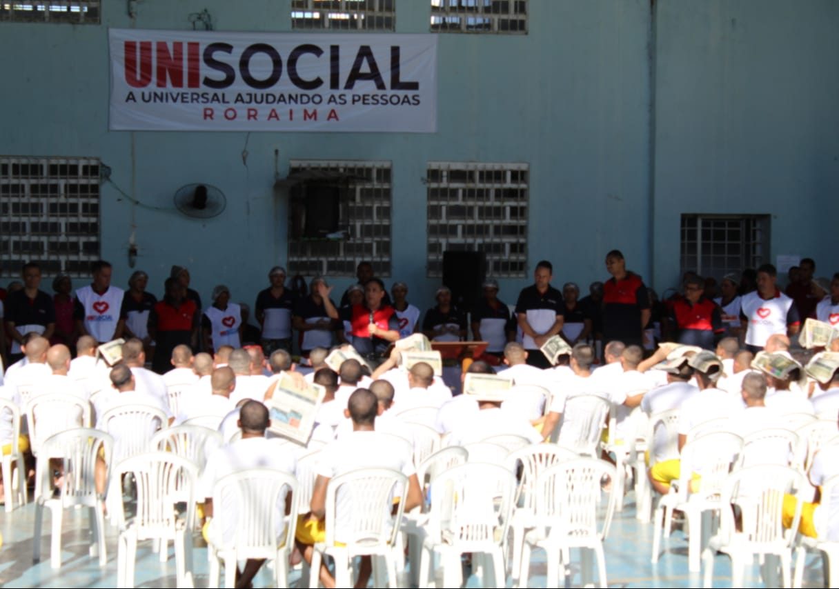 Imagem de capa - Em Roraima, voluntários orientam presos para ressocialização