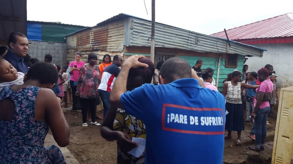 Imagem de capa - Ação social em bairro carente reúne inúmeras famílias em Guiné Equatorial
