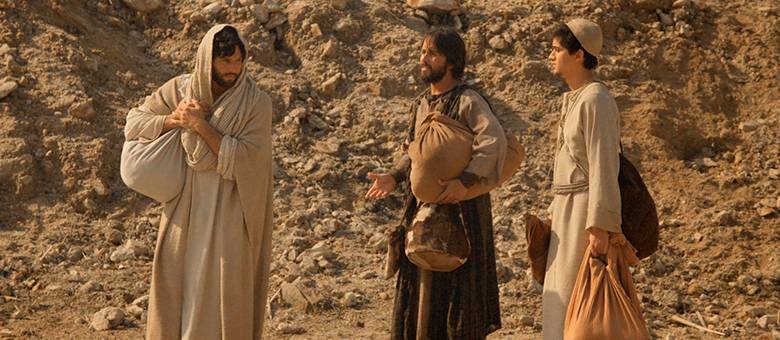 Imagem de capa - Jesus convida André e Filipe para partirem com Ele