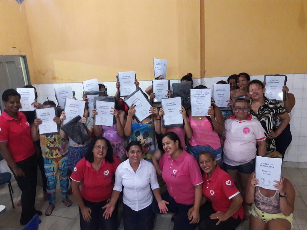 Imagem de capa - Detentas participam de curso de serigrafia no Pará