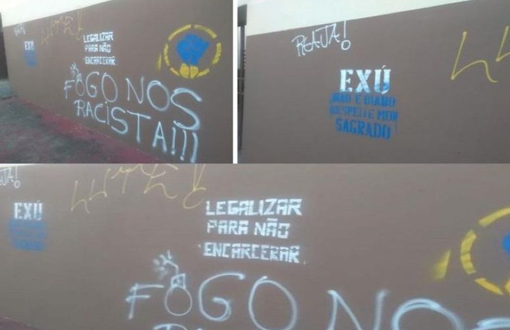 Templos da Universal são vandalizados em Salvador