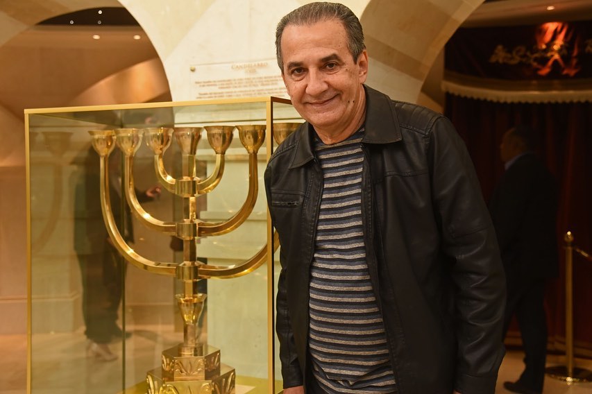 Imagem de capa - Pastor Silas Malafaia visita o Templo de Salomão 