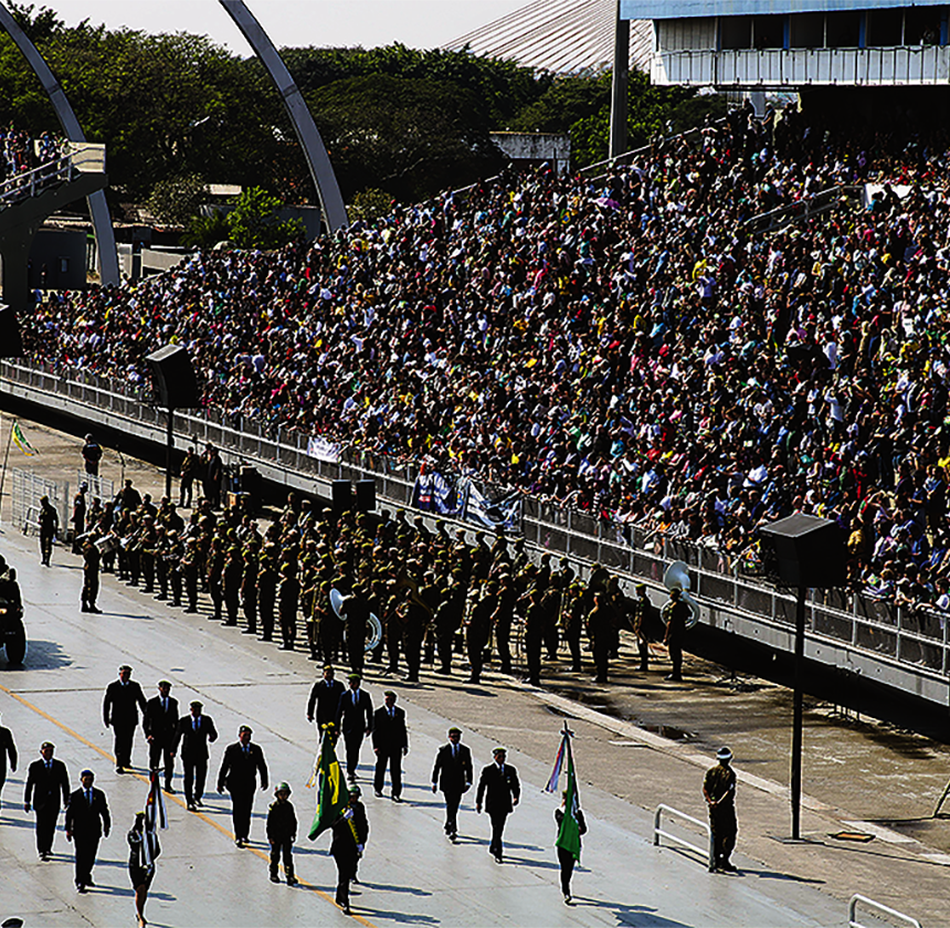 desfile, integrantes, forças armadas