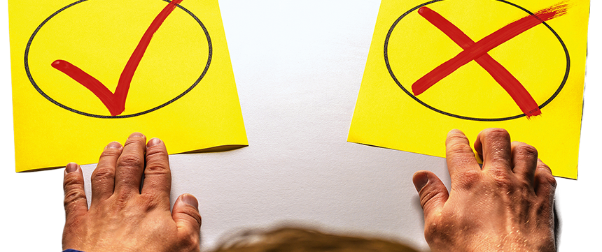 Imagem de capa - Os limites entre o  certo e o errado estão muito confusos