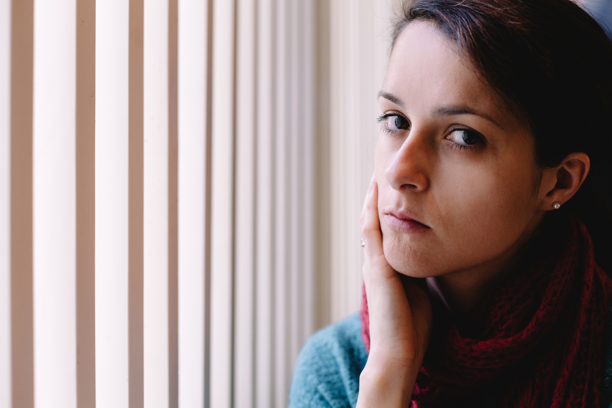 Thoughtful woman