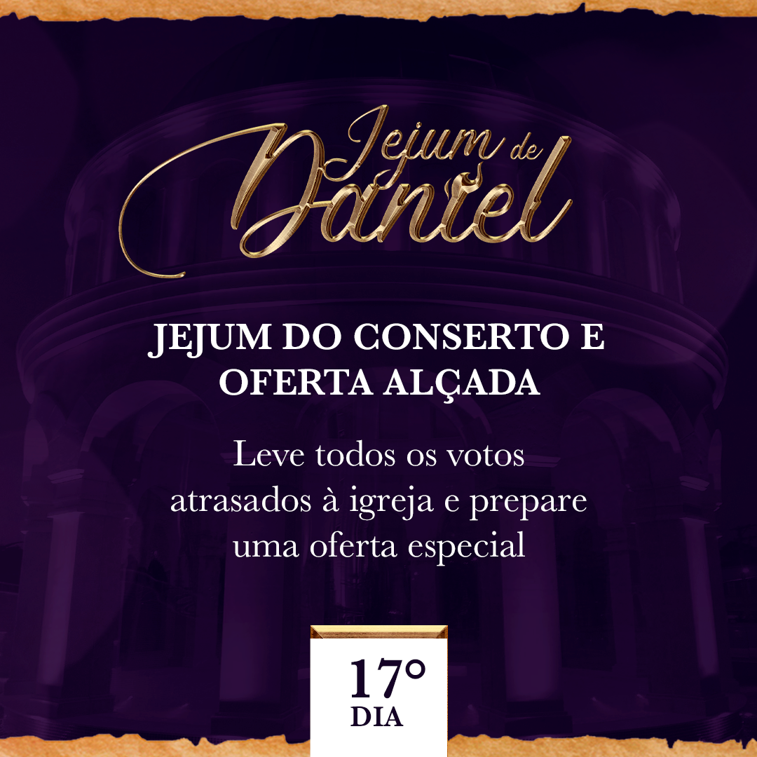 dica 17 ação jejum abre