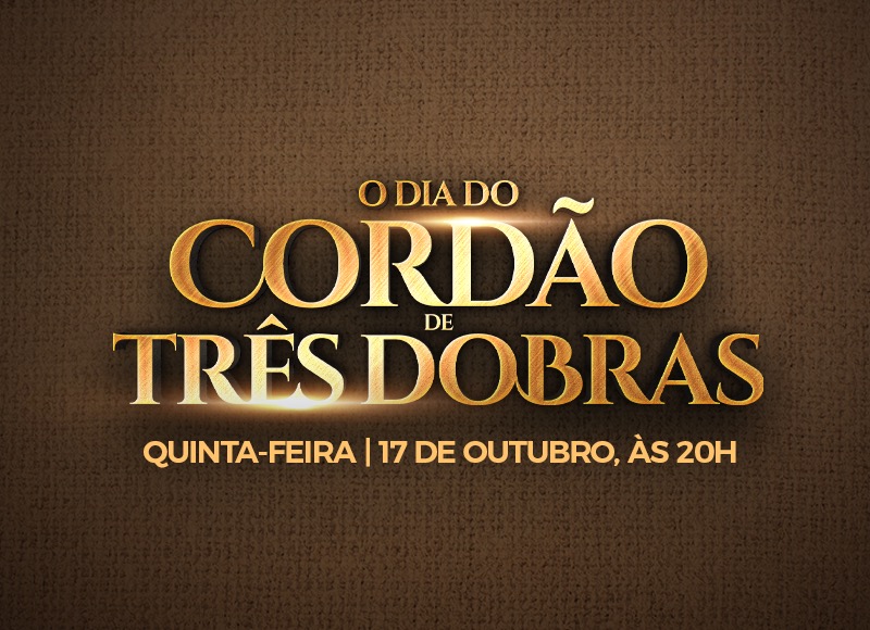 Cordão De Três Dobras