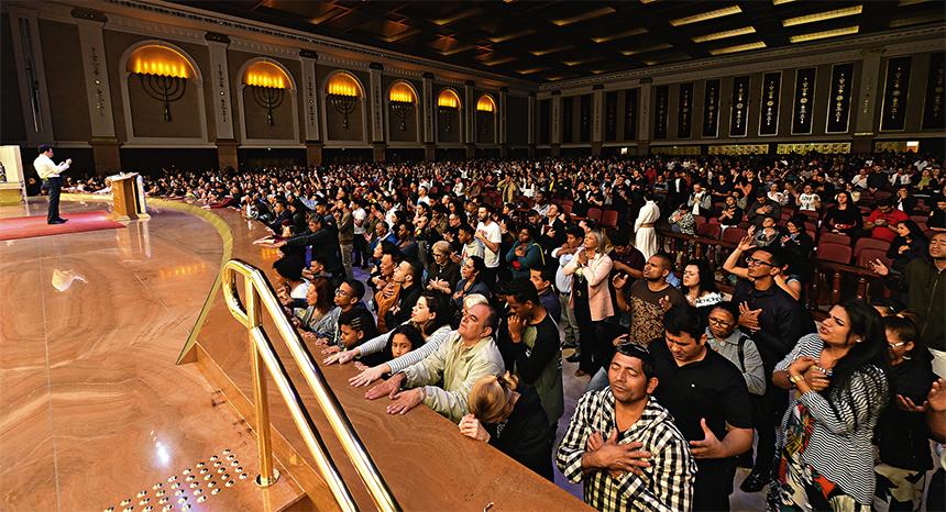 Imagem de capa - Vigília do Espírito Santo  no Templo de Salomão