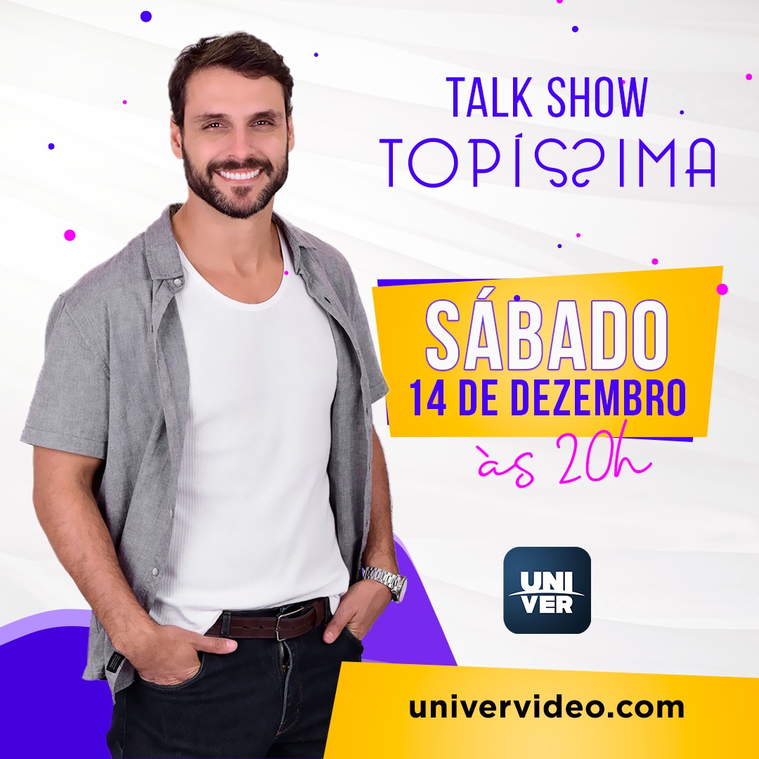 Imagem de capa - Talk Show da Novela Topíssima no Univer Vídeo