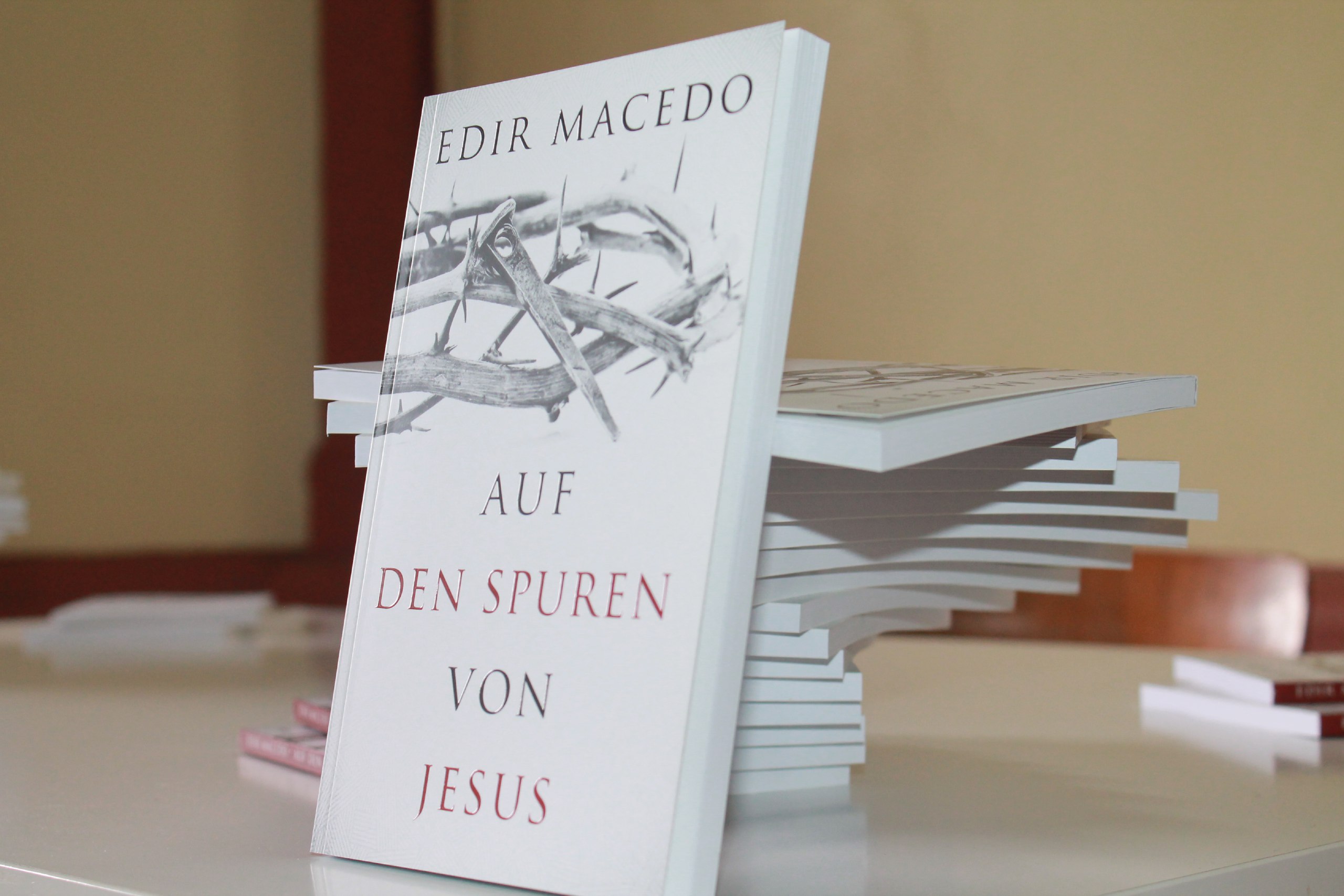 Imagem de capa - Na Alemanha: Lançamento do livro “Nos Passos de Jesus”