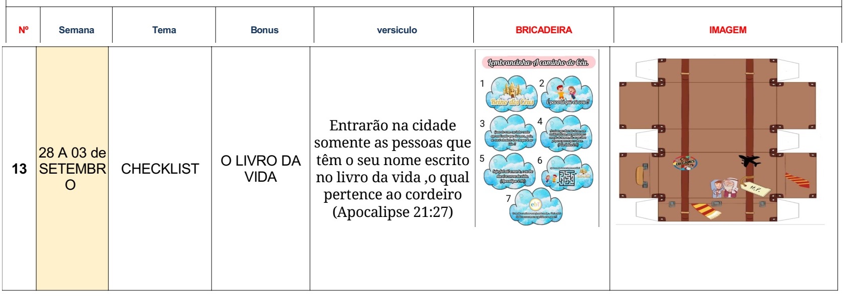 28 de agosto a 03 de setembro