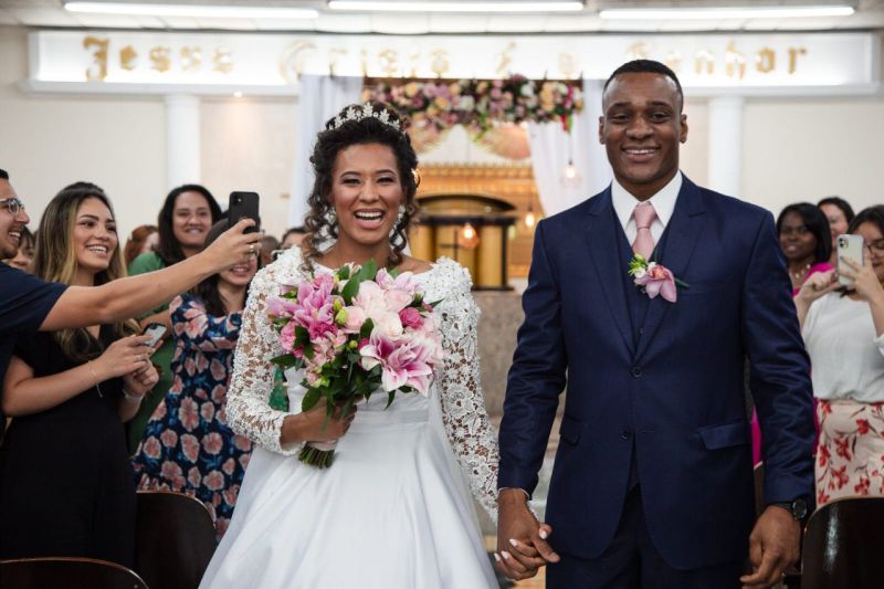 Pastor Malaquias e sua bela noiva Débora