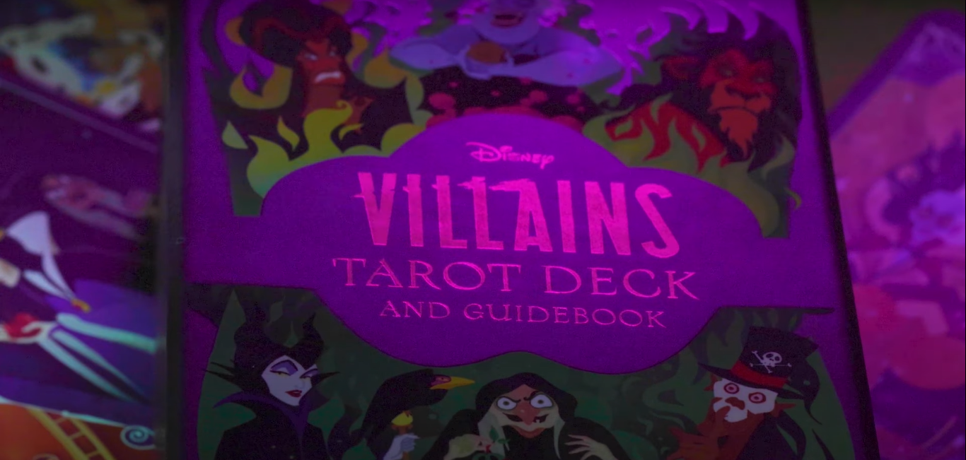 Imagem de capa - Cartas de tarô com vilões dos filmes da Disney