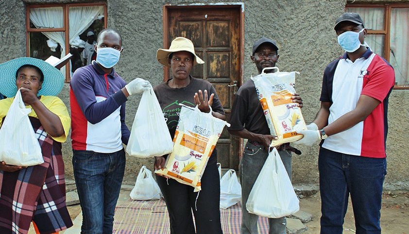 Imagem de capa - 4 toneladas de alimentos são distribuídas em Lesoto