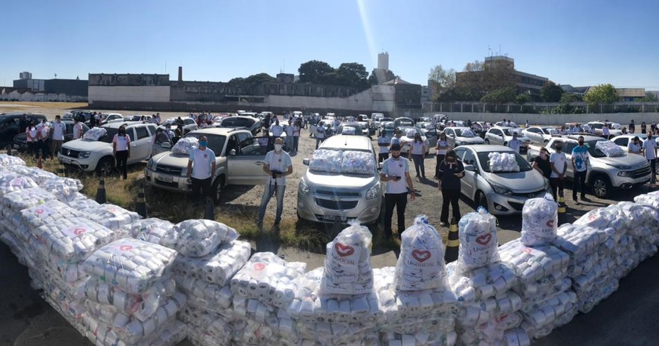 Imagem de capa - Combate à COVID-19: Unidades socioeducativas recebem doação de 10 mil kits de higiene em SP