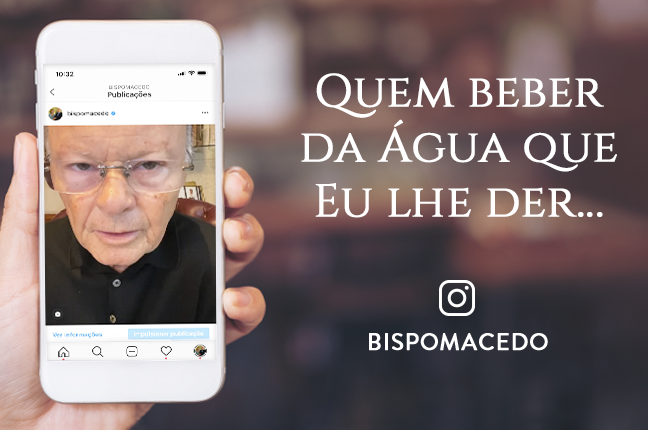 Imagem de capa - Quem beber da Água que Eu lhe der...