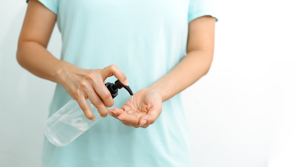 Wash hands to prevent infection.