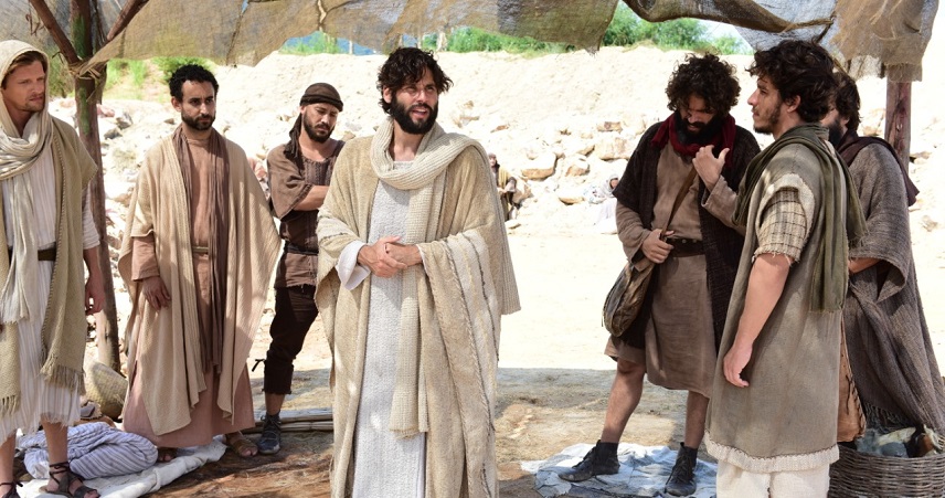 Imagem de capa - Jesus: Com os apóstolos, Jesus inicia Sua missão para Gerasa