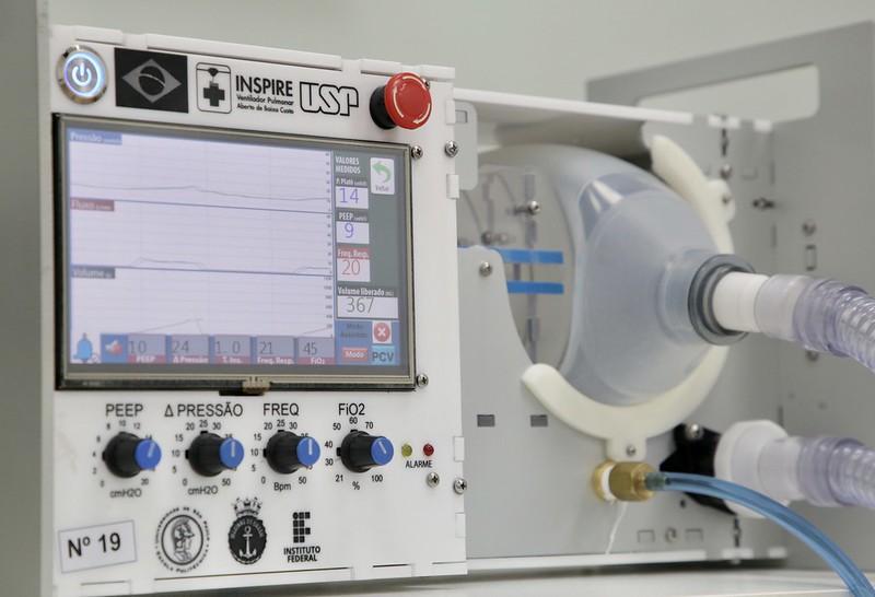 Imagem de capa - Incor vai usar ventiladores pulmonares desenvolvidos pela USP