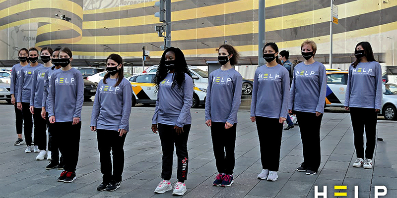 Imagem de capa - Jovens promoveram ação contra a depressão em Moscou, capital russa