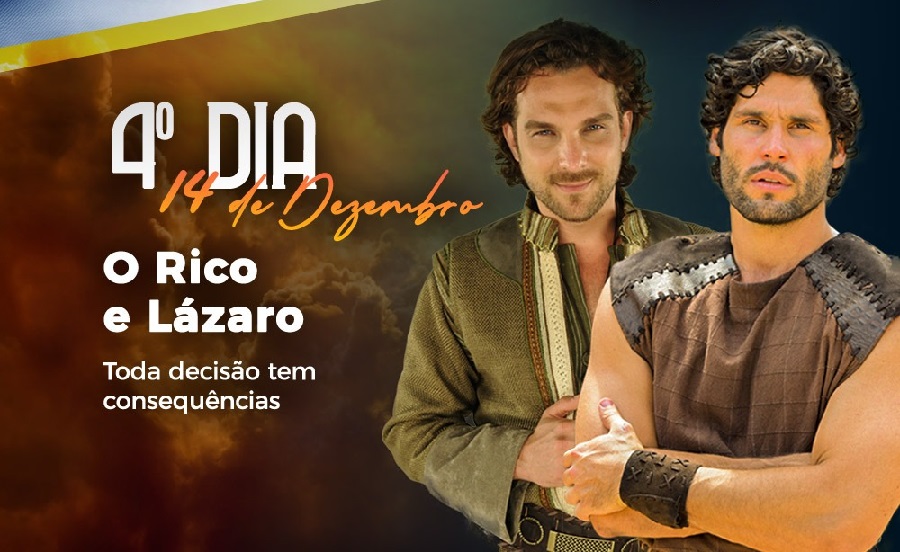 Imagem de capa - Dica para o Jejum de Daniel: assista à novela completa &#8220;O Rico e Lázaro&#8221;