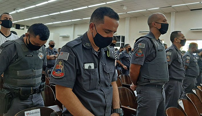 UFP do Itaim Paulista presta homenagem aos policiais militares