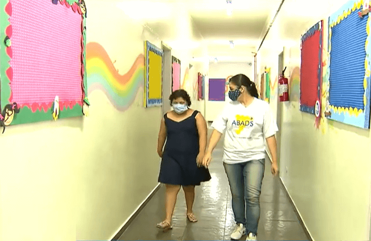 ABADS Hannah síndrome Down e autismo