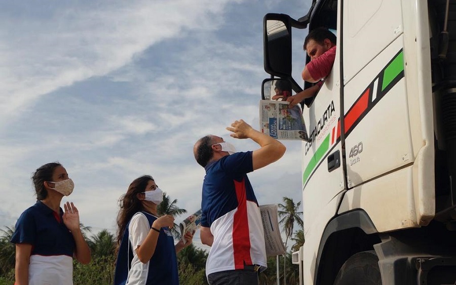 Imagem de capa - Motoristas foram valorizados durante ação em Parnamirim, no estado do Rio Grande do Norte