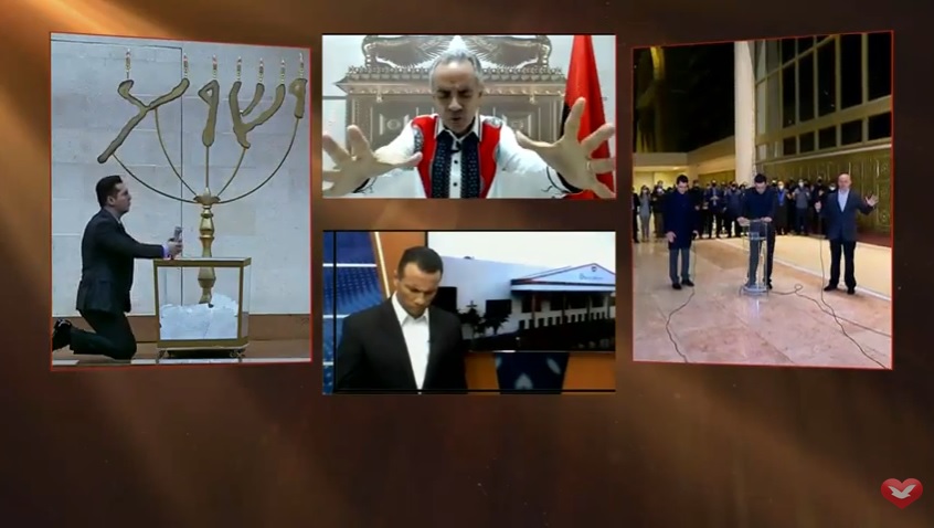 Imagem de capa - Veja como foi a oração da meia-noite pelos pedidos da Fogueira Santa