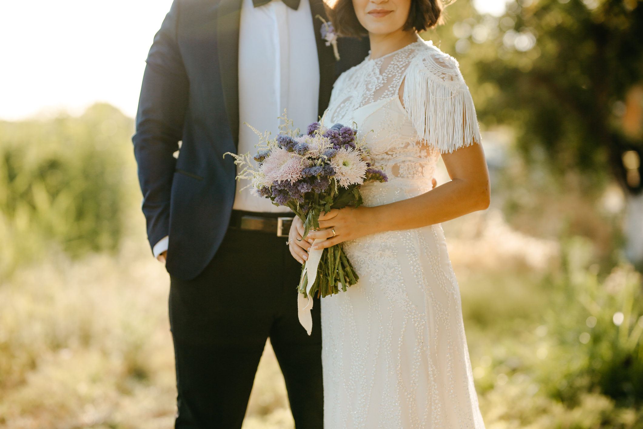 Rustic wedding bouquet