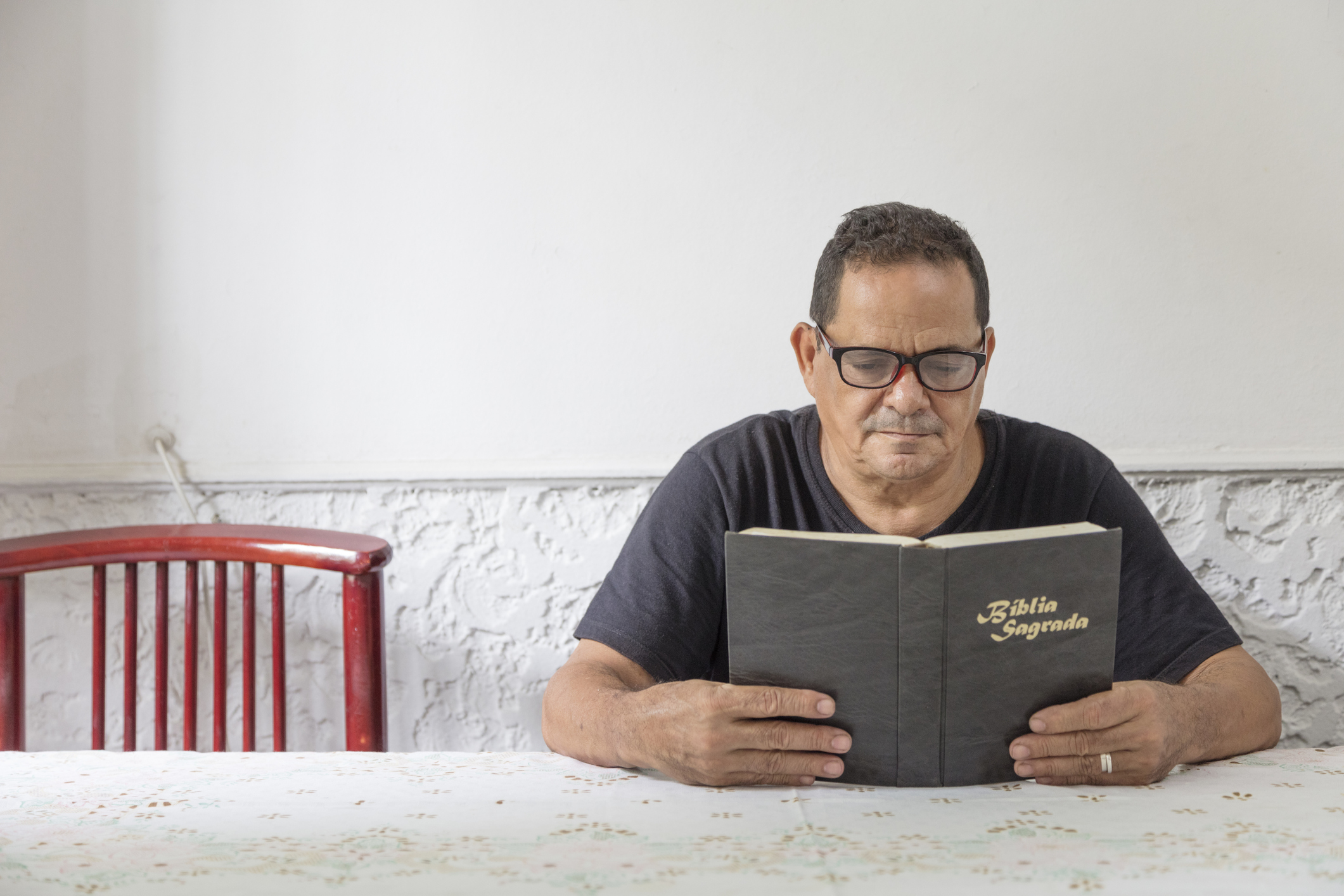 Brazilian man at home