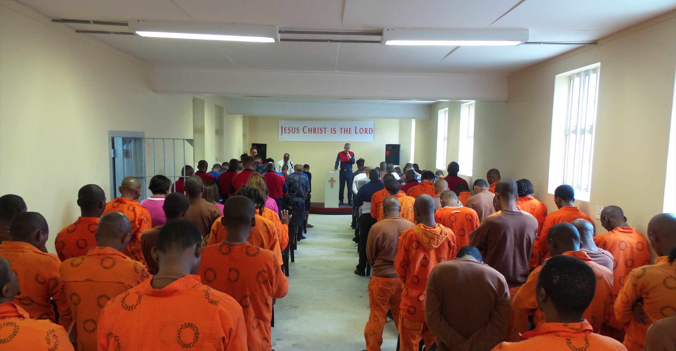 universal no presidio Africa do Sul