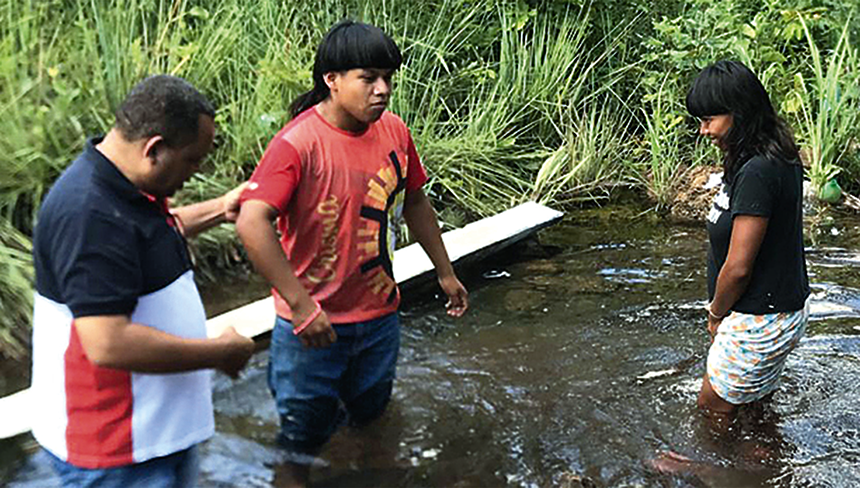 Imagem de capa - Mais de mil indígenas assumem o Senhor Jesus como único salvador