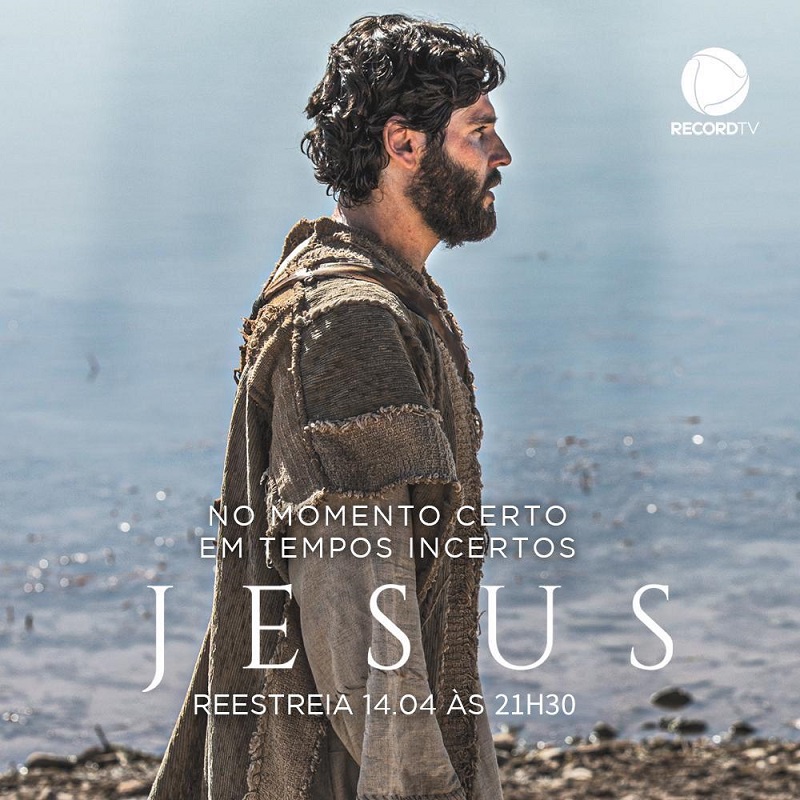 Imagem de capa - Novela Jesus reestreia no próximo dia 14 de abril