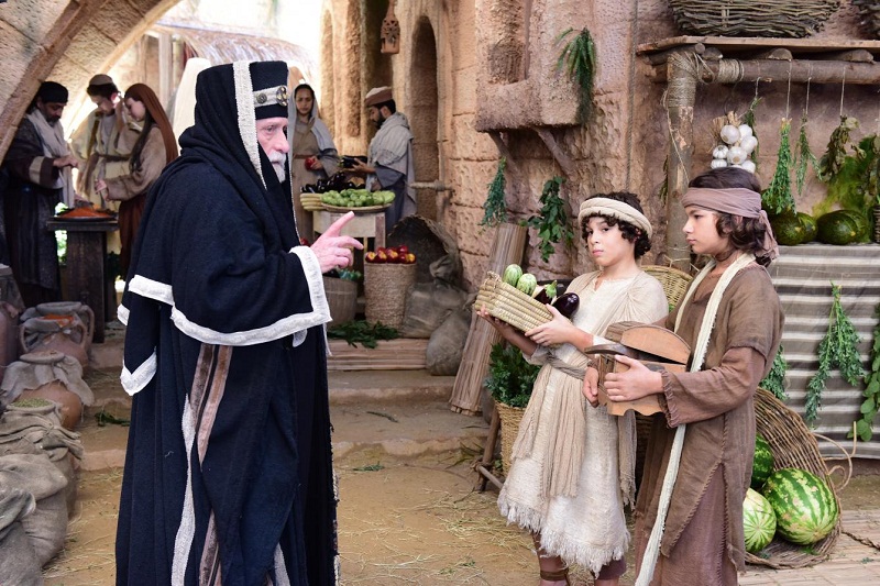 Imagem de capa - Novela Jesus: Simeão estranha a rebeldia de Barrabás