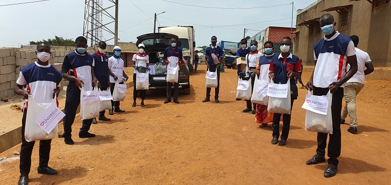 Imagem de capa - Durante pandemia, voluntários intensificam auxílio na Costa do Marfim